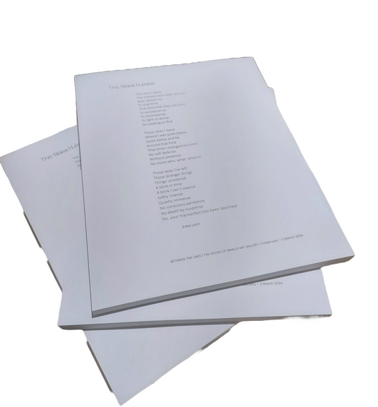 Poem Pads by Erika Loch