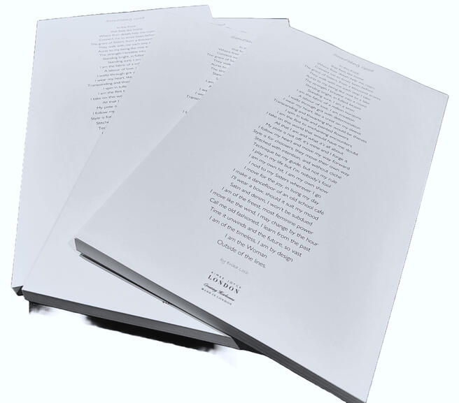 Poem Pads by Erika Loch